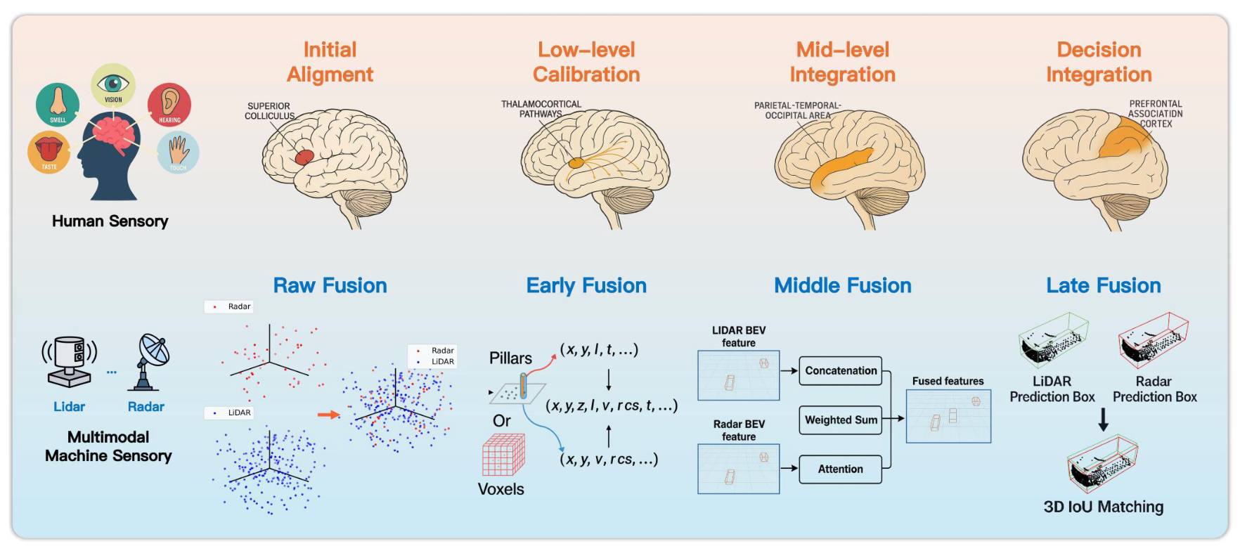 High and Low Resolution Tradeoffs in Roadside Multimodal Sensing